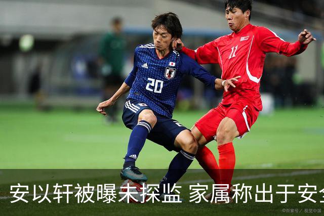安以轩被曝未探监 家属称出于安全考量